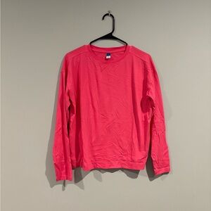 Old Navy Bright Pink Long Sleeve Shirt